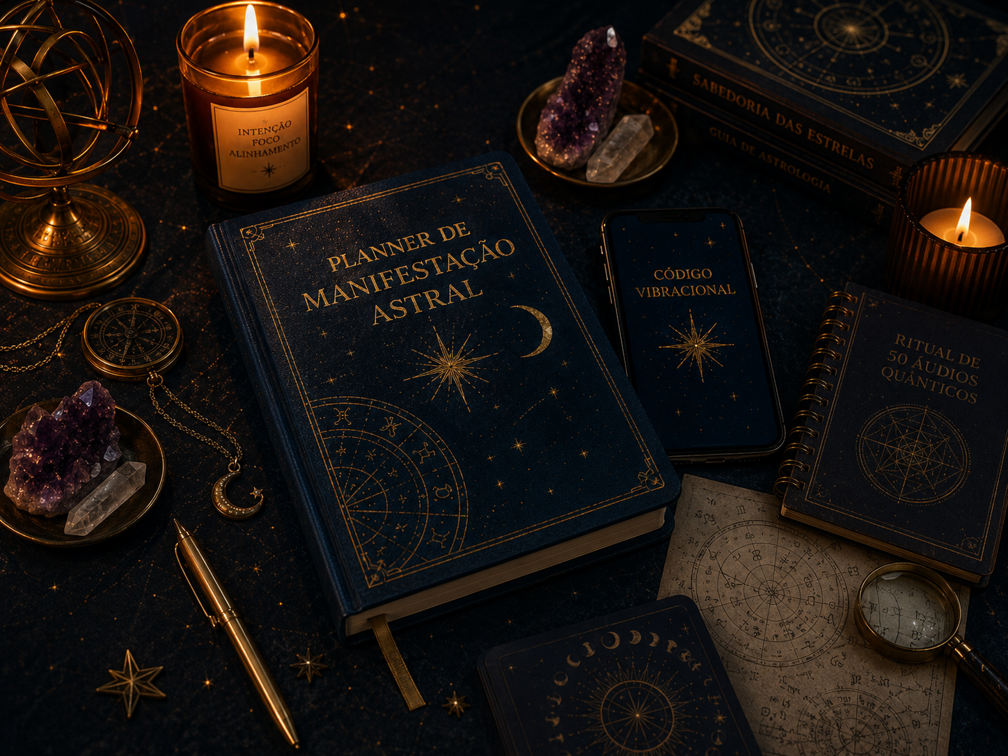 PLANNER DE MANIFESTAÇÃO ASTRAL